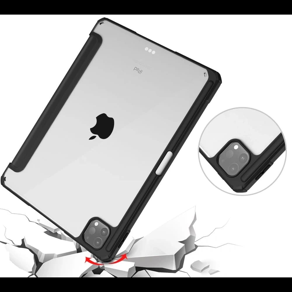 Bizon Case Tab Clear Matt Apple iPad Pro 12.9 2022/2021/2018 black - 5