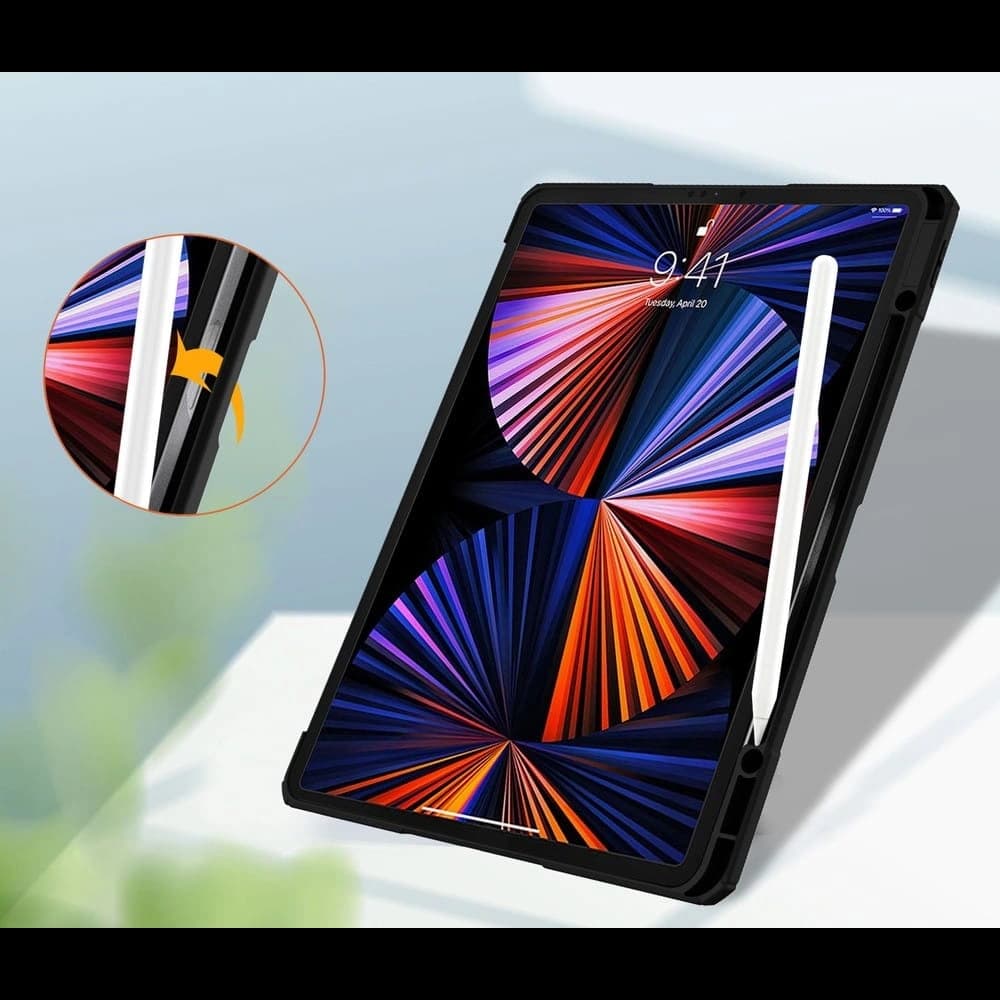 Bizon Case Tab Clear Matt Apple iPad Pro 12.9 2022/2021/2018 black - 6