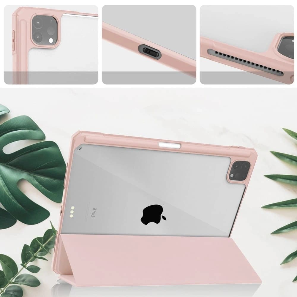 Bizon Case Tab Clear Matt Apple iPad Pro 12.9 2022/2021/2018 Roségold - 3