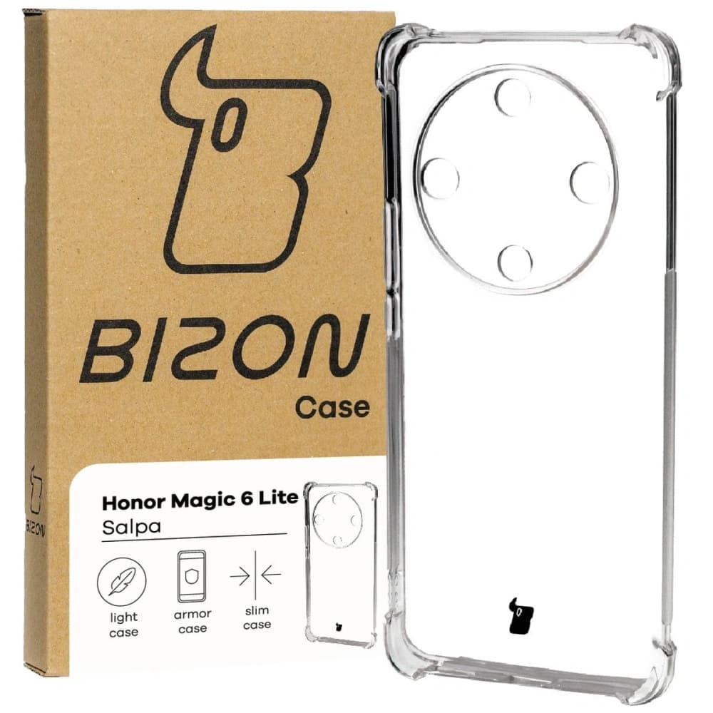 Bizon Case Salpa Honor Magic6 Lite klar - 1