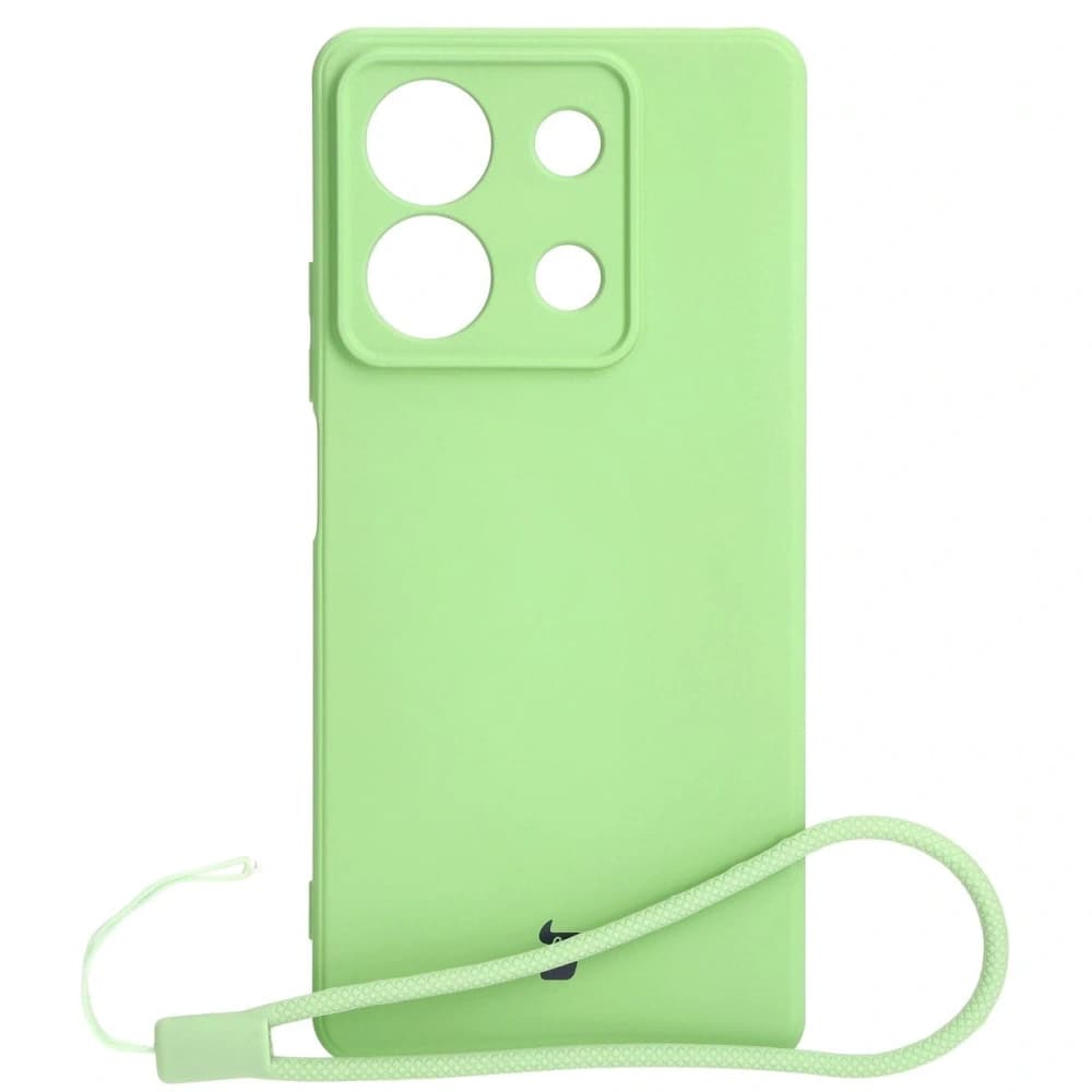Bizon Case Silikon Sq Xiaomi Redmi Note 13 5G hellgrün - 1