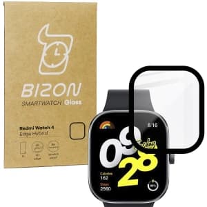 Bizon Glass Watch Edge Hybrid Redmi Watch 4 black
