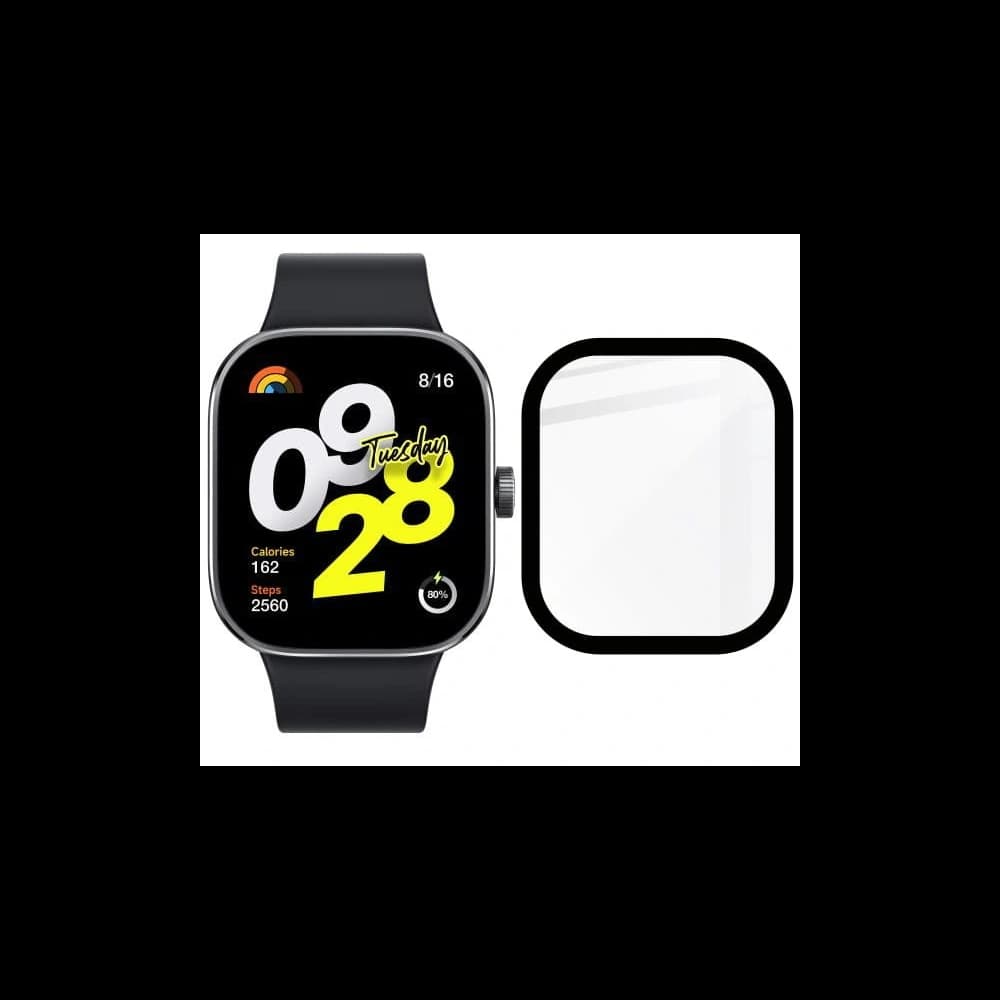 Bizon Glass Watch Edge Hybrid Redmi Watch 4 black - 3