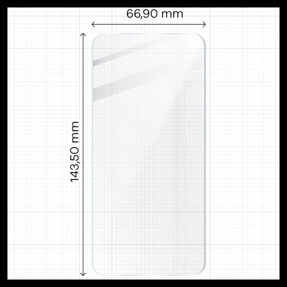 BIZON Clear 3x screen glass + camera glass Samsung Galaxy S24 - 2