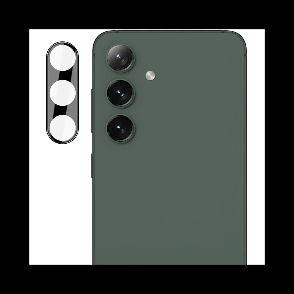 BIZON Clear 3x screen glass + camera glass Samsung Galaxy S24 - 6