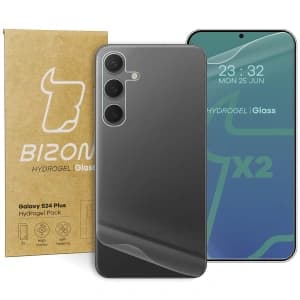 Bizon Glass Hydrogel Pack für Samsung Galaxy S24 Plus