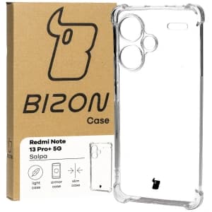 Bizon Case Salpa Xiaomi Redmi Note 13 Pro+ 5G klar