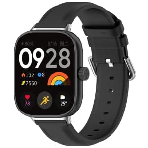 Bizon Strap Watch Casual Redmi Watch 4 / Xiaomi Smart Band 9 Pro / 8 Pro black