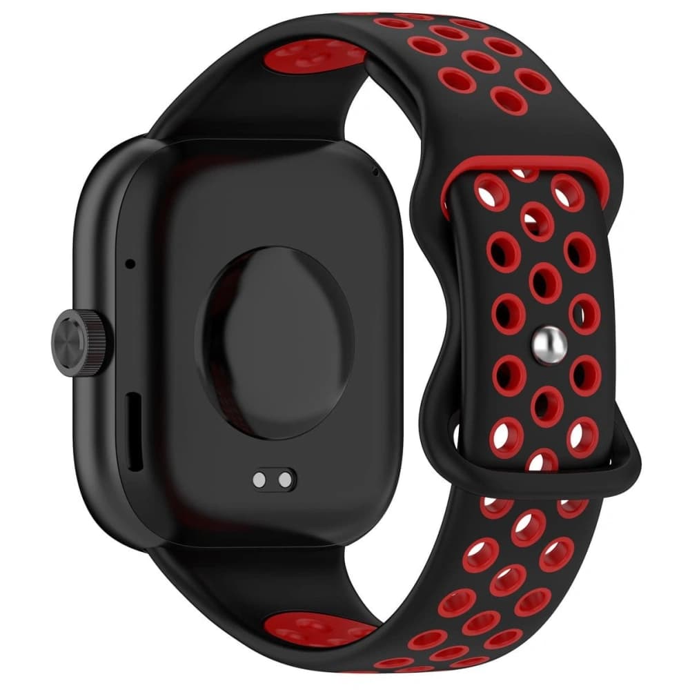Bizon Strap Watch Octo Redmi Watch 4 / Xiaomi Smart Band 9 Pro / 8 Pro black-red - 3