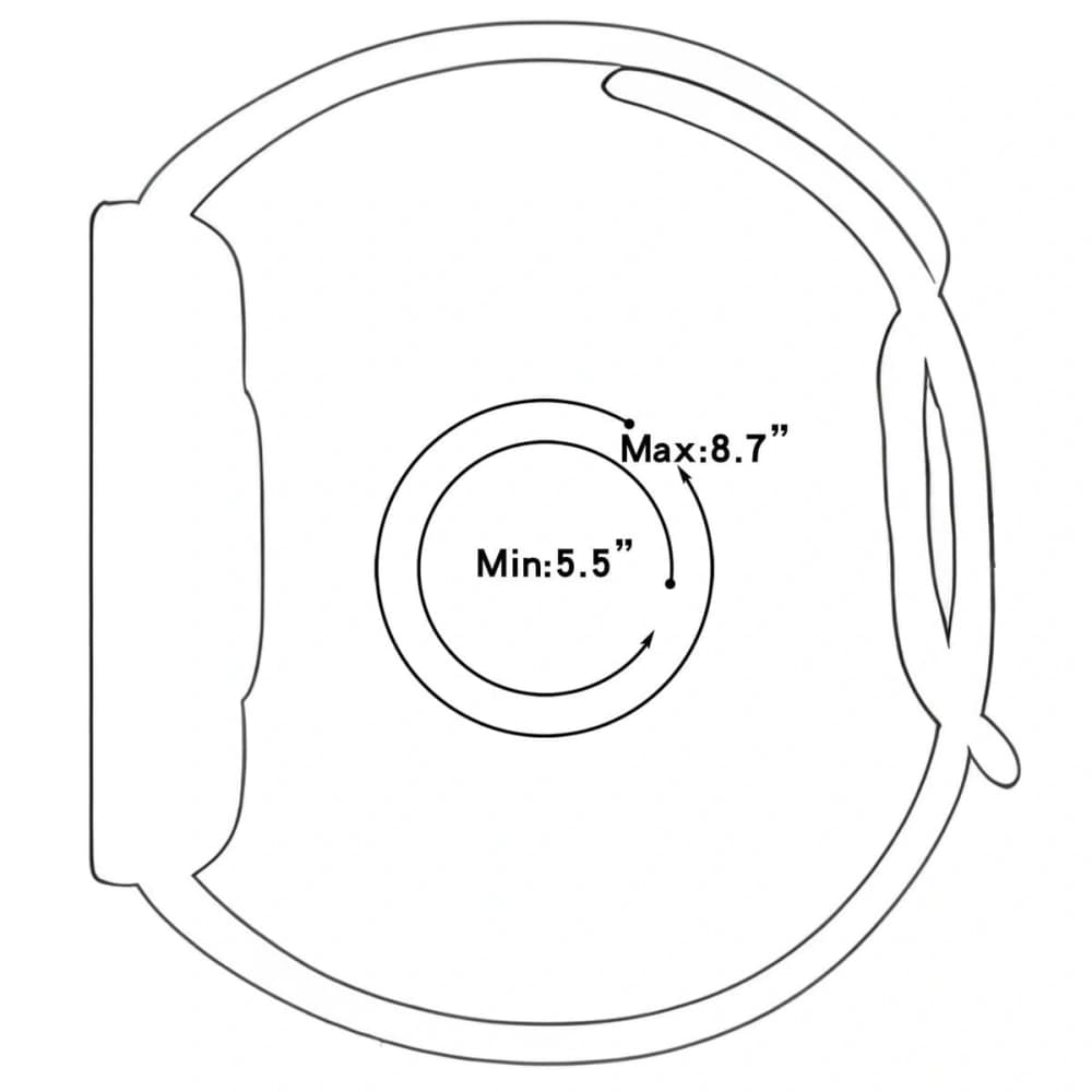 Bizon Strap Watch Octo Redmi Watch 4 / Xiaomi Smart Band 9 Pro / 8 Pro white-black - 6