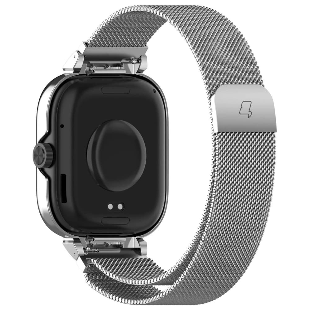 Bizon Strap + Case Watch Chain Xiaomi Redmi Watch 4 silver - 6