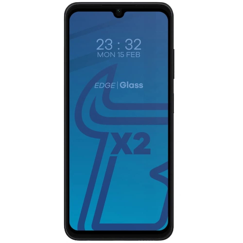 BIZON Edge 2x screen glass + camera glass Samsung Galaxy A05s - 3