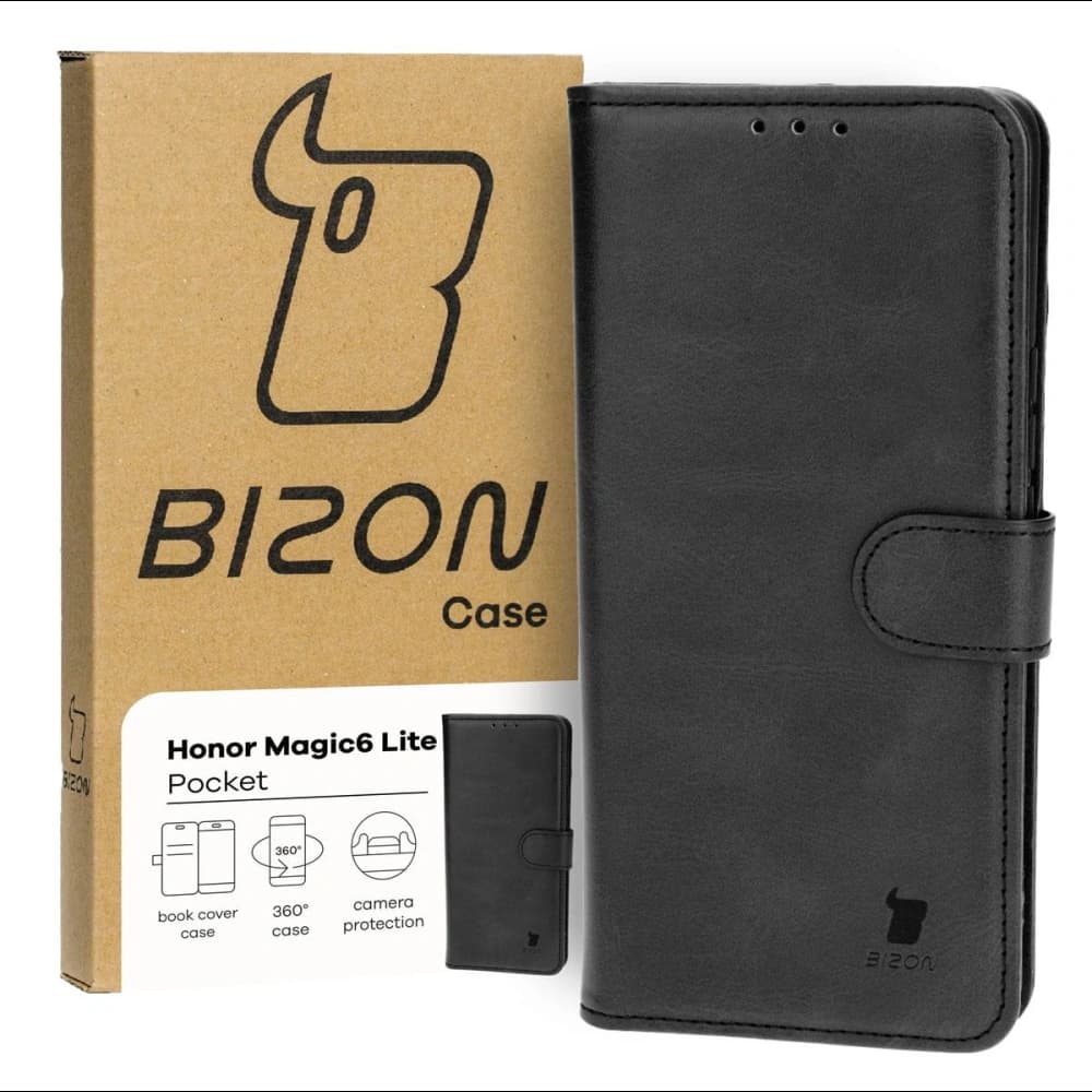 Bizon Case Pocket Honor Magic6 Lite black - 1
