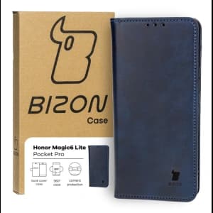 Bizon Case Pocket Pro Honor Magic6 Lite navy blue