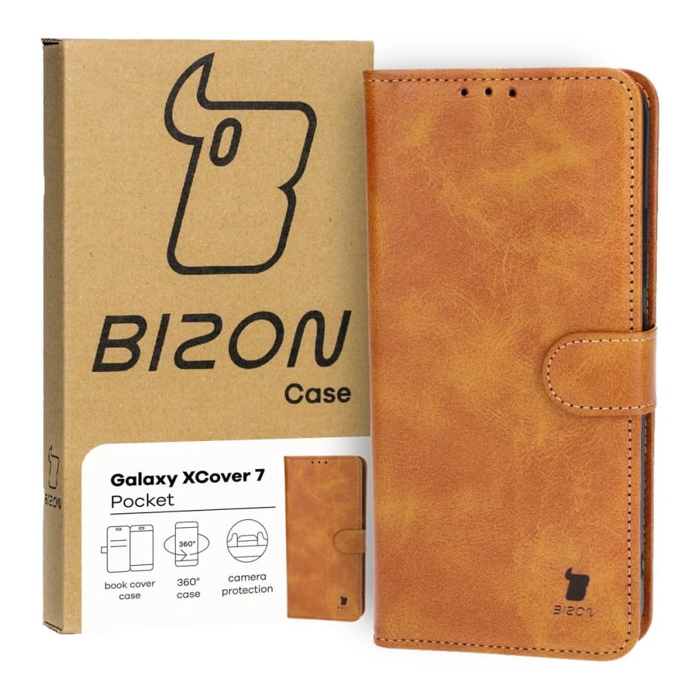 Bizon Case Pocket Samsung Galaxy Xcover7 braun - 1