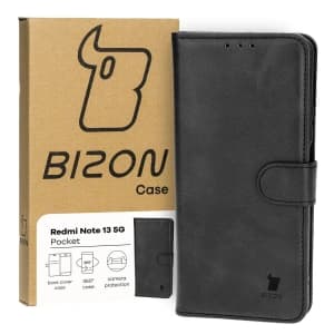 Bizon Case Pocket Xiaomi Redmi Note 13 5G schwarz