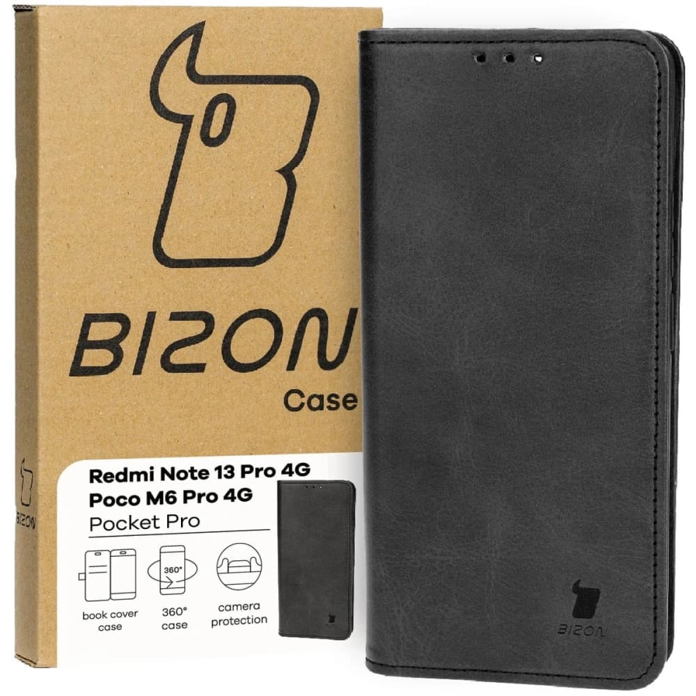 Bizon Case Pocket Pro Xiaomi Poco M4 Pro 5G / Xiaomi Redmi Note 11s 5G schwarz - 1