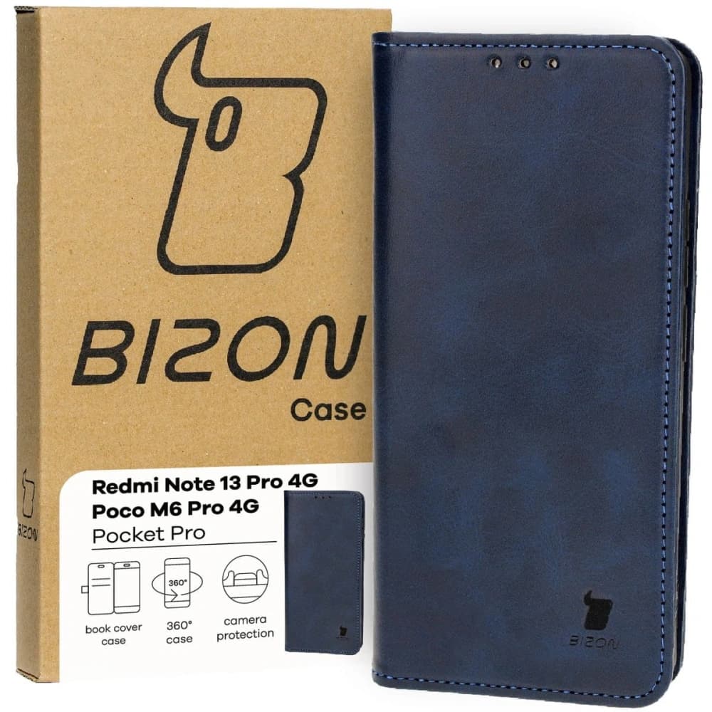 Bizon Case Pocket Pro Xiaomi Poco M4 Pro 5G / Xiaomi Redmi Note 11s 5G navy blau - 1
