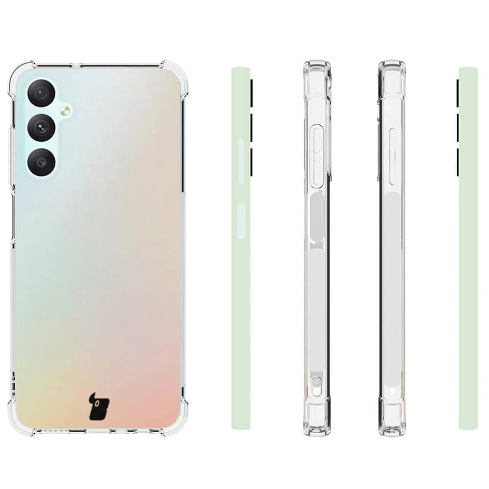 Bizon Case Clear Pack case + 2x screen glass + lens glass Samsung Galaxy A05s clear - 4