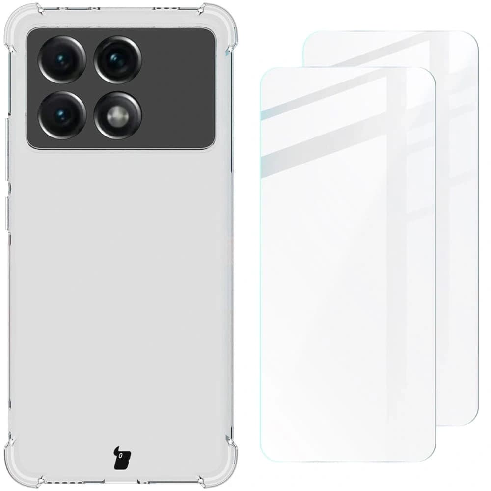 Bizon Case Clear Pack Poco X6 Pro clear - 1