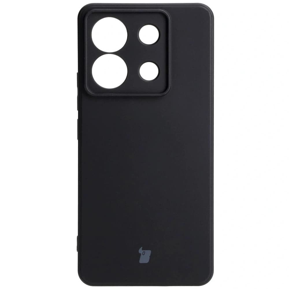 Bizon Case Silicone Sq Xiaomi Poco X6 / Xiaomi Redmi Note 13 Pro 5G black - 2