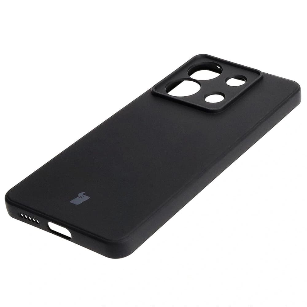 Bizon Case Silicone Sq Xiaomi Poco X6 / Xiaomi Redmi Note 13 Pro 5G black - 3