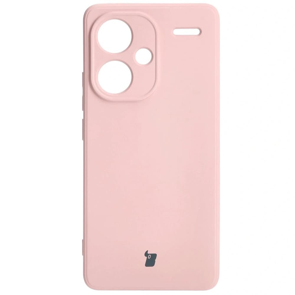 Bizon Case Silikon Sq Xiaomi Redmi Note 13 Pro+ 5G hellrosa - 2
