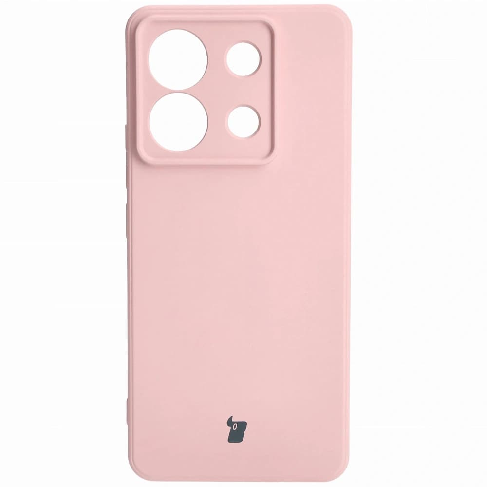 Bizon Case Silikon Sq Xiaomi Poco X6 / Xiaomi Redmi Note 13 Pro 5G hellrosa - 2