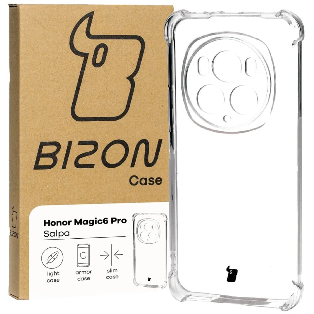 Bizon Case Salpa Honor Magic6 Pro klar - 1