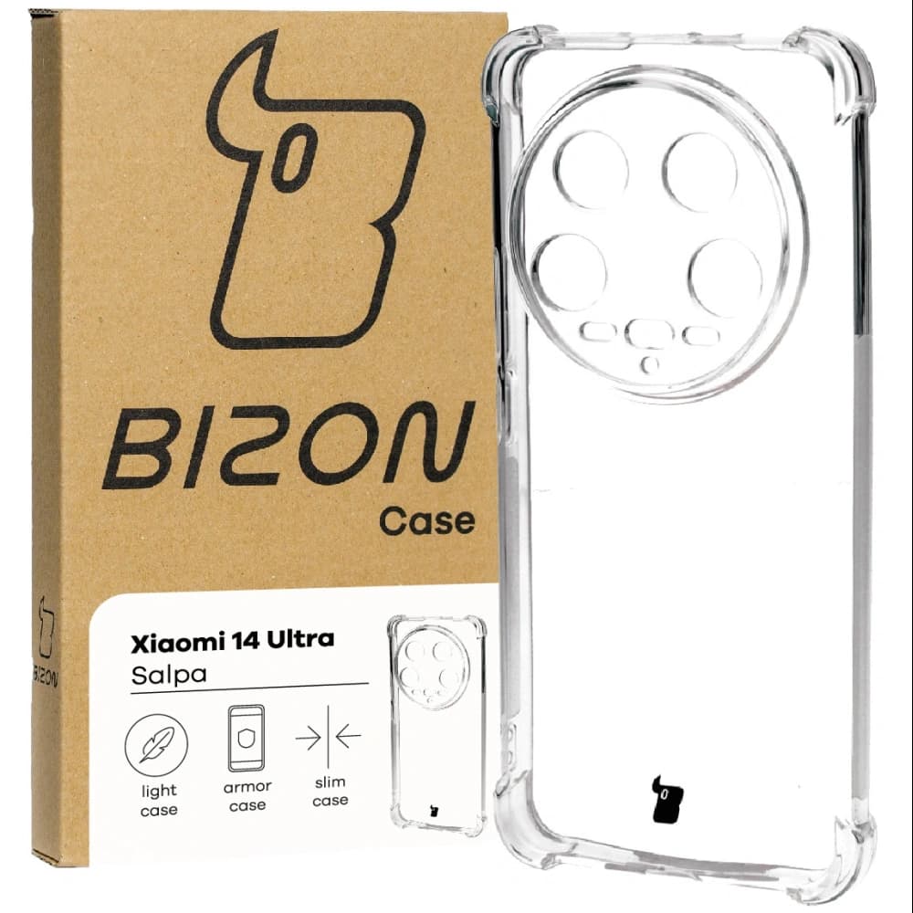 Bizon Case Salpa Xiaomi 14 Ultra klar - 1
