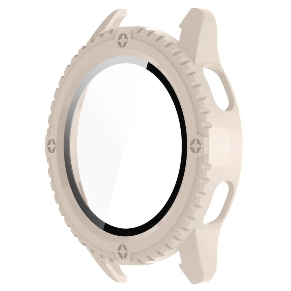 Bizon Case+Glass Watch Xiaomi Watch S3 47 mm beige - 1