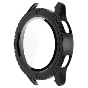 Bizon Case+Glass Uhr Xiaomi Uhr S3 47 mm schwarz