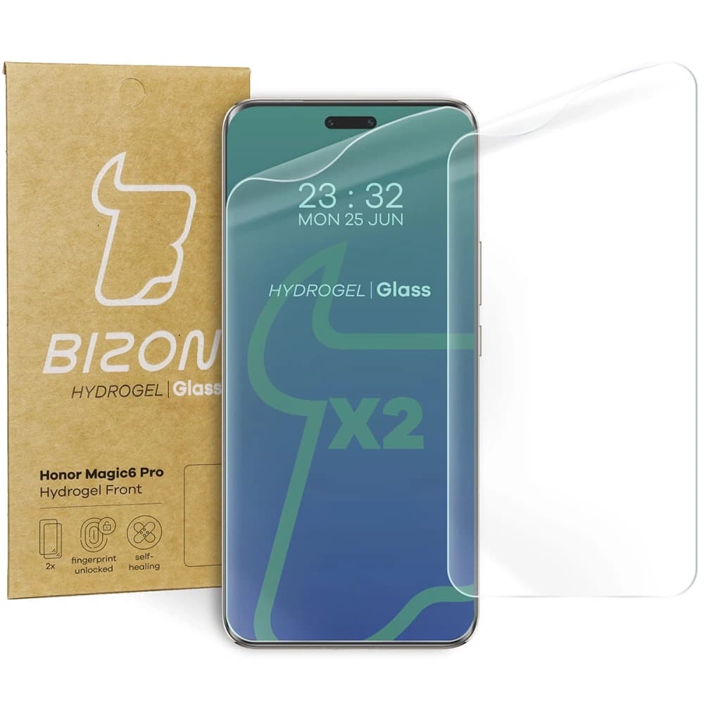 Bizon Glass Hydrogel Front Honor Magic6 Pro [2 PACK] - 1