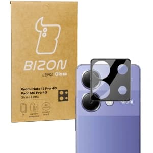 Bizon Glass Lens Xiaomi Redmi Note 13 Pro 4G / LTE / 14S / Poco M6 Pro 4G [2 PACK]
