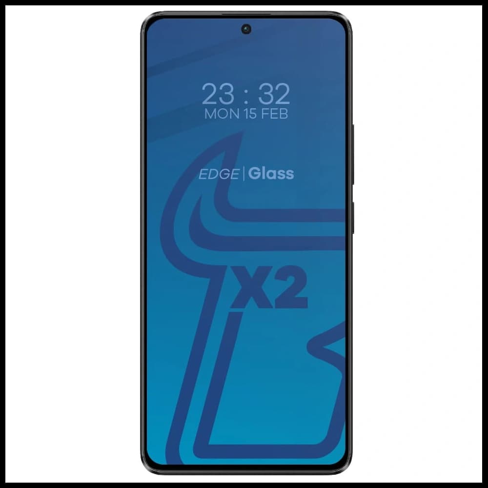 BIZON Edge 2x Bildschirmglas + Kameraglas Xiaomi Poco X6 / Redmi Note 13 Pro 5G - 3