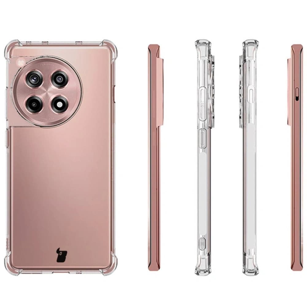 Bizon Case Clear Pack case + 2x screen film OnePlus 12R clear - 4