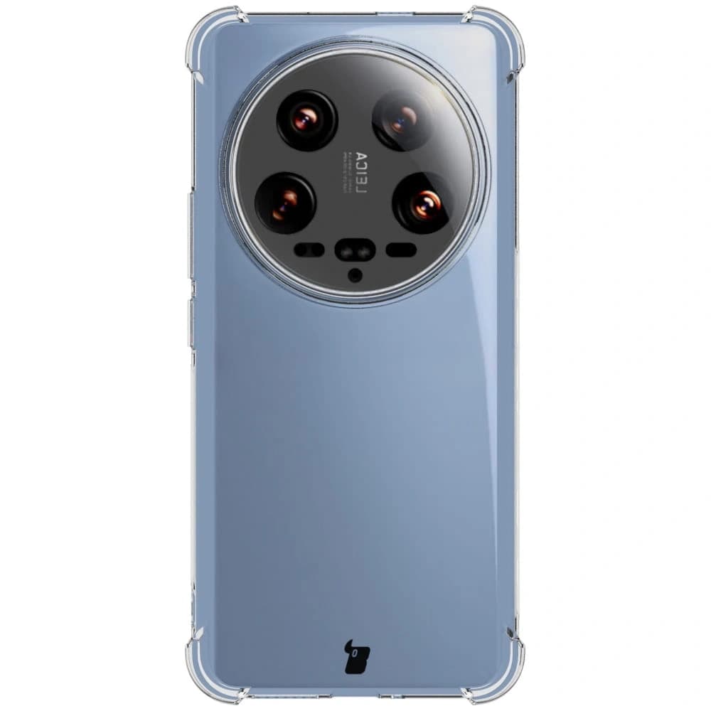 Bizon Case Clear Pack Hülle + 2x Bildschirmfolie Xiaomi 14 Ultra klar - 2