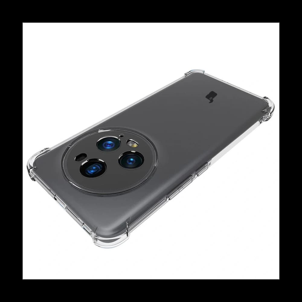 Bizon Case Clear Pack Hülle + 2x Schutzfolie für Honor Magic5 Pro klar - 6