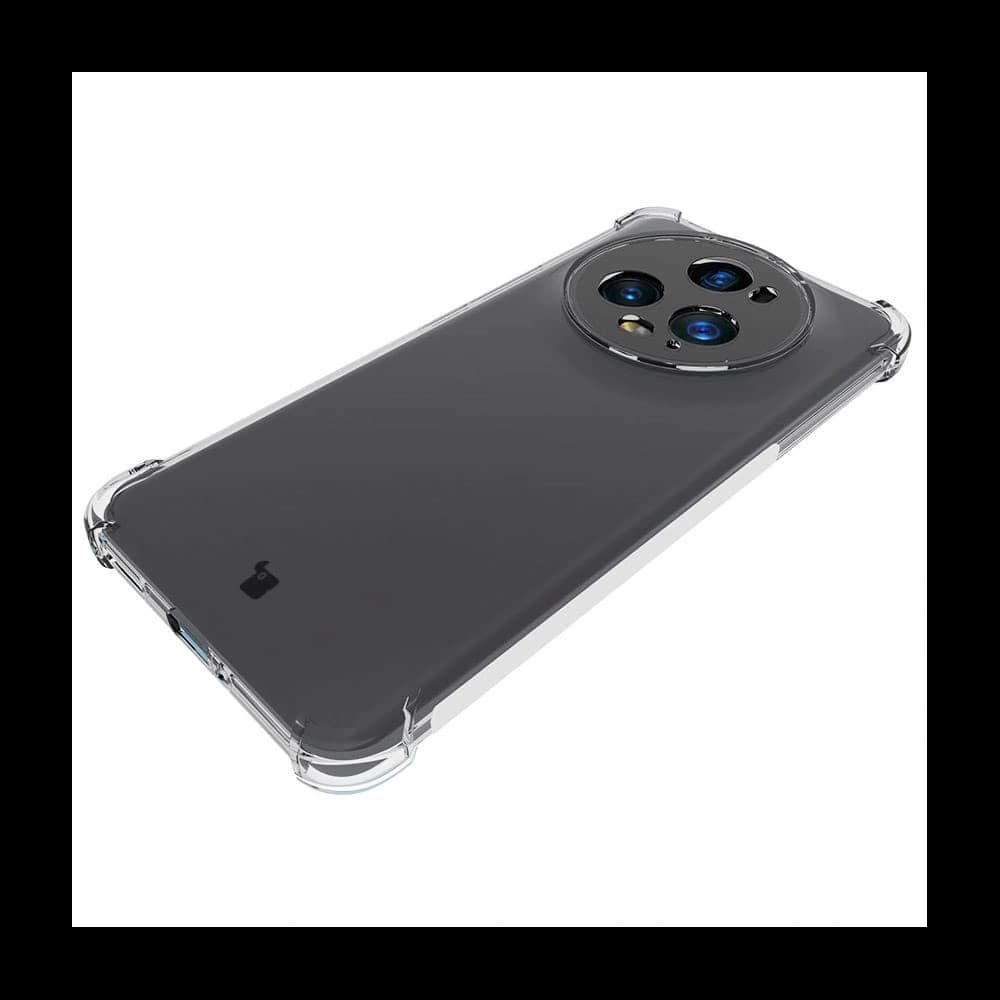 Bizon Case Clear Pack Hülle + 2x Schutzfolie für Honor Magic5 Pro klar - 7