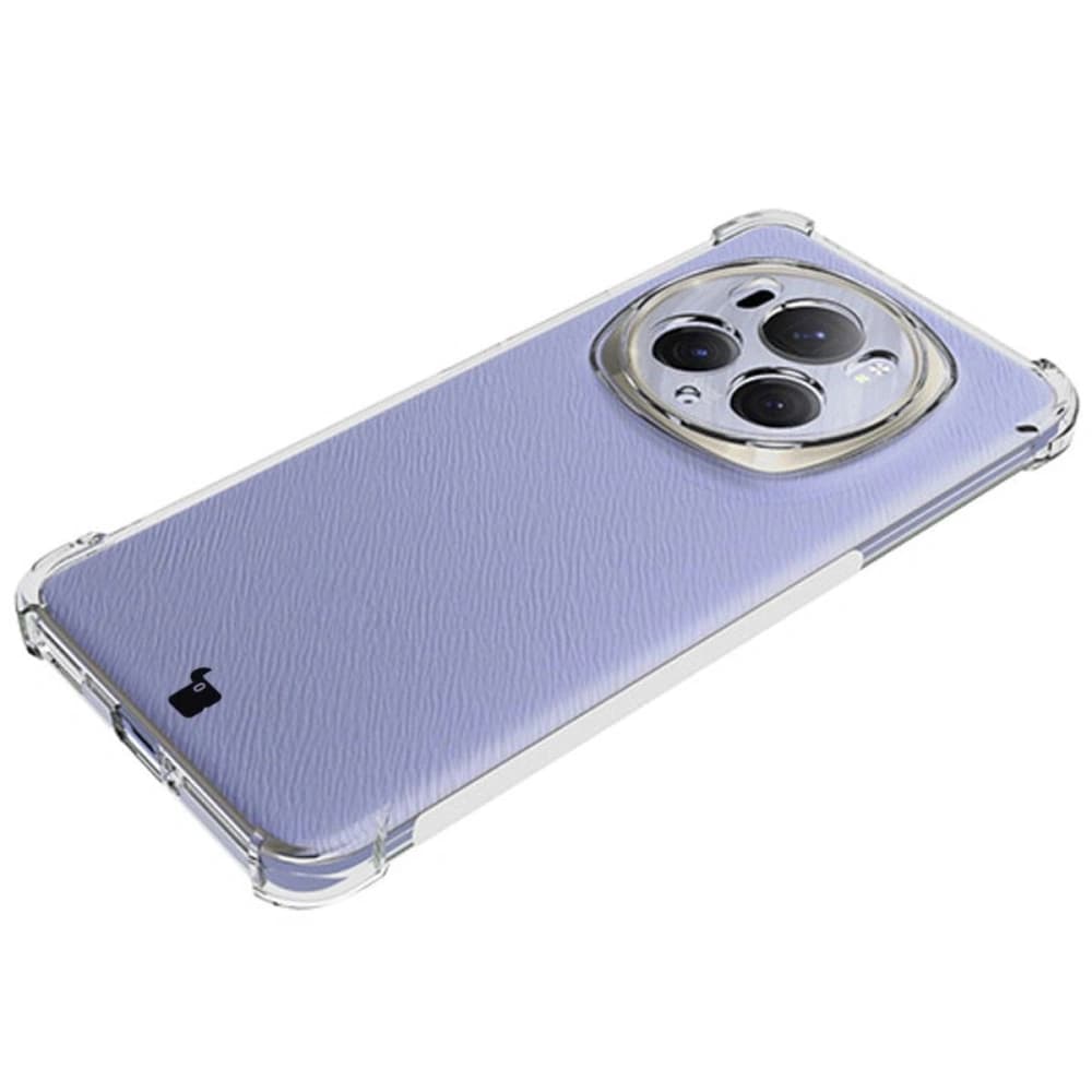 Bizon Case Clear Pack Hülle + 2x Displayschutzfolie für Honor Magic6 Pro klar - 7