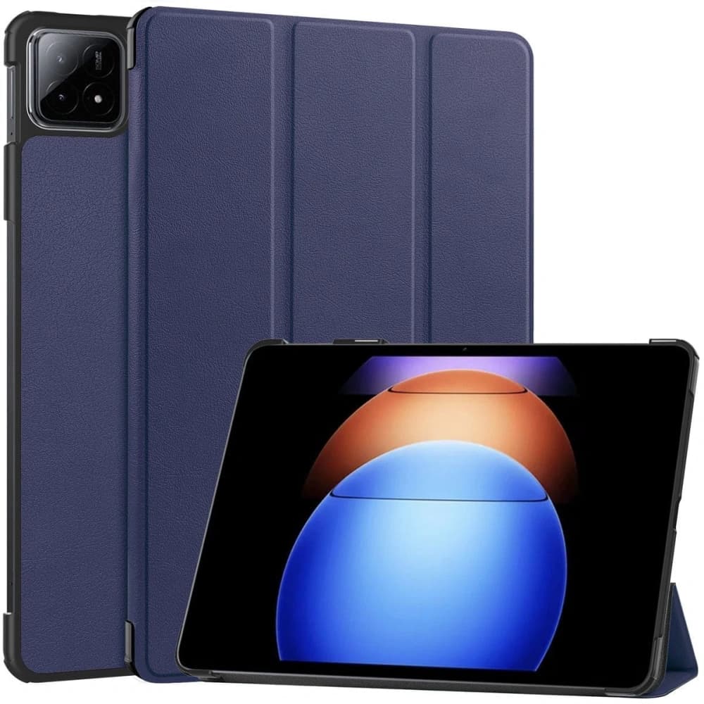 Bizon Case Tab Croc Xiaomi Pad 6S Pro navy blau - 1