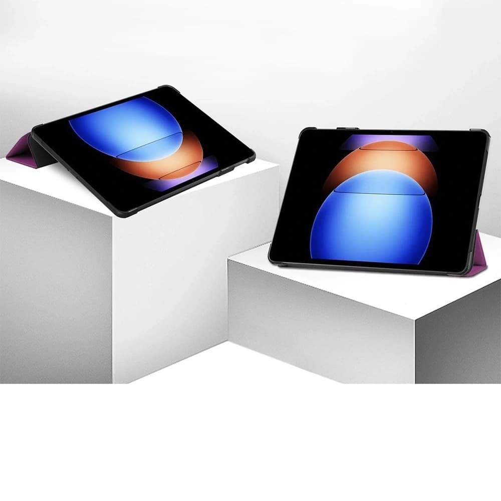 Bizon Case Tab Croc Xiaomi Pad 6S Pro dunkel lila - 2