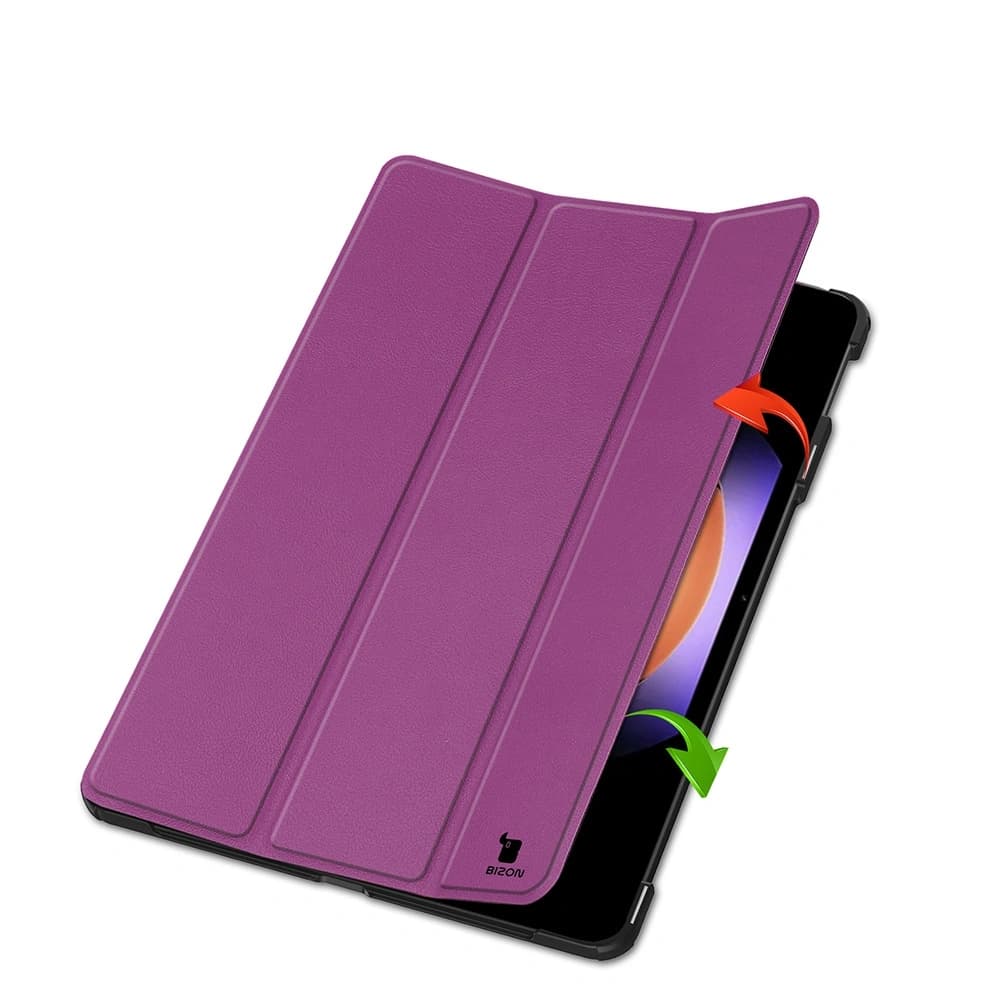 Bizon Case Tab Croc Xiaomi Pad 6S Pro dunkel lila - 5