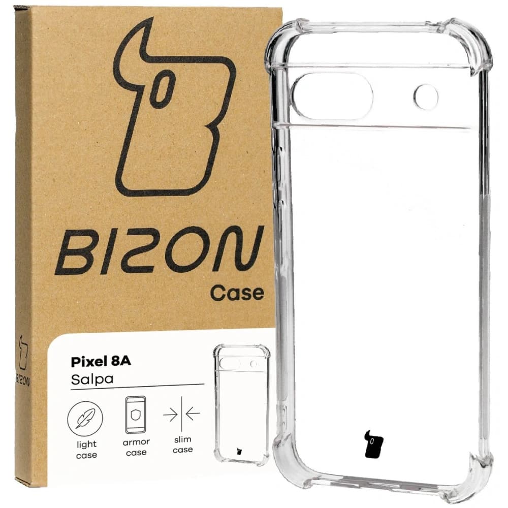 Bizon Case Salpa Pixel 8A klar - 1