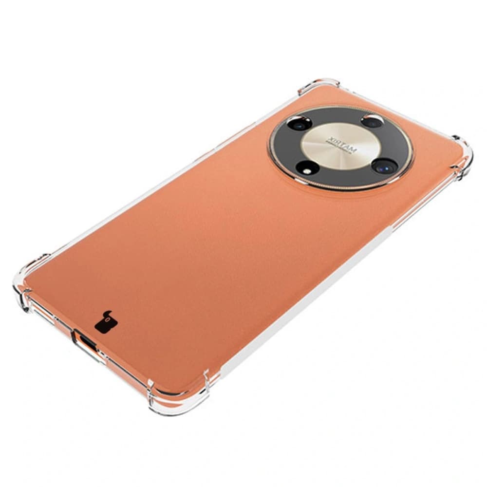 Bizon Case Clear Pack Hülle + 2x Displayschutzfolie für Honor Magic6 Lite klar - 12