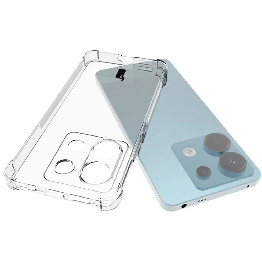 Bizon Case Clear Pack case + 2x screen glass Xiaomi Poco X6 / Redmi Note 13 Pro 5G clear - 5