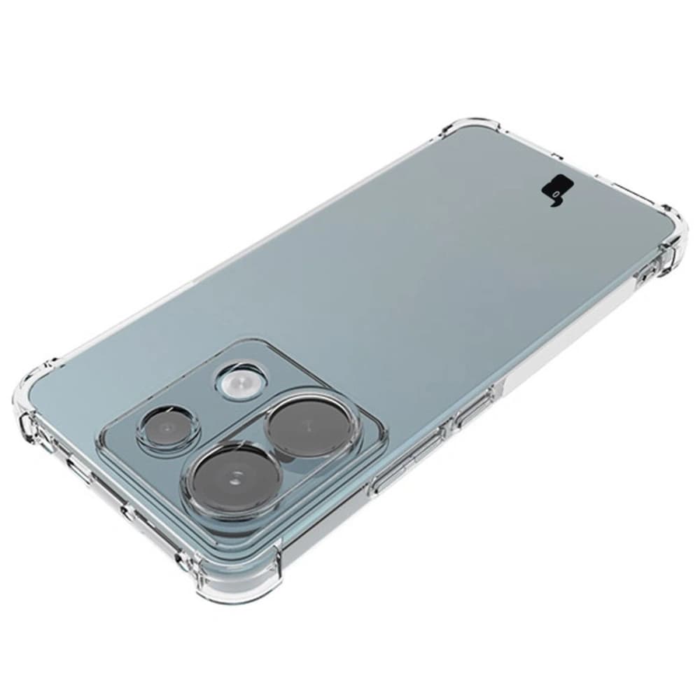 Bizon Case Clear Pack case + 2x screen glass Xiaomi Poco X6 / Redmi Note 13 Pro 5G clear - 6