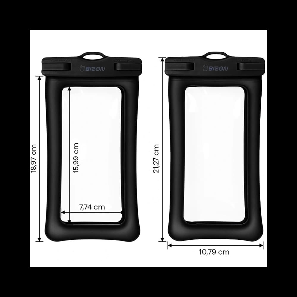 Bizon Case Hydrofloat schwarz - 12