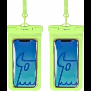 Wasserdichte Hülle Bizon Case Hydrowrap [2 PACK] grün