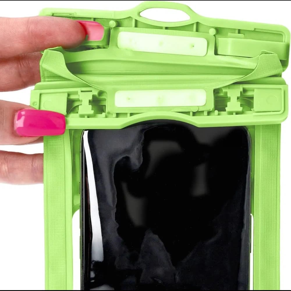 Waterproof case Bizon Case Hydrowrap [2 PACK] green - 7